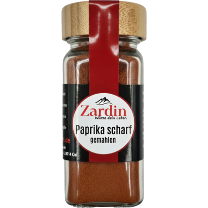 Paprika, scharf